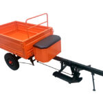 Reboque de transporte p/ motocultivador