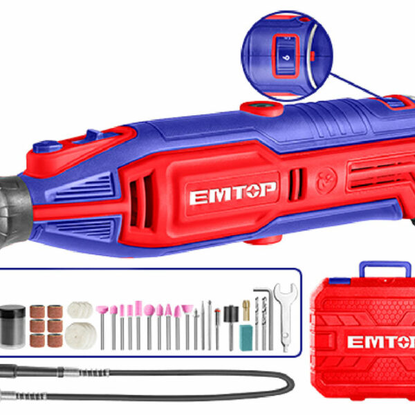 Mini esmerilador 130W EMTOP