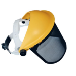 Viseira de proteção em rede