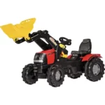 Trator a pedais Case com carregador